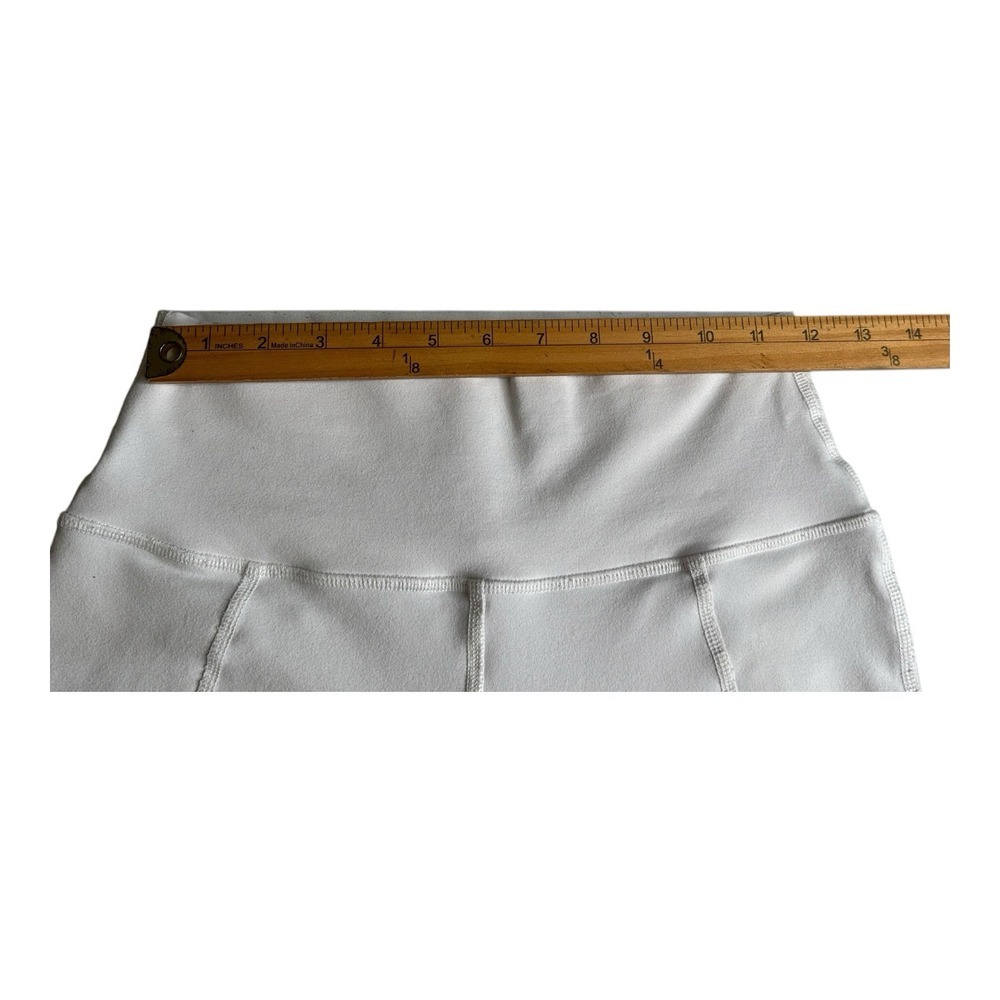 ALO Yoga Leggings Womens Small Light Gray Waistband‎ Airbrush Mid Rise Yoga - Picture 10 of 16